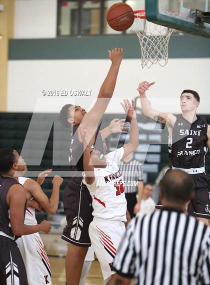 Thumbnail 3 in Kennedy vs. Saint Francis photogallery.