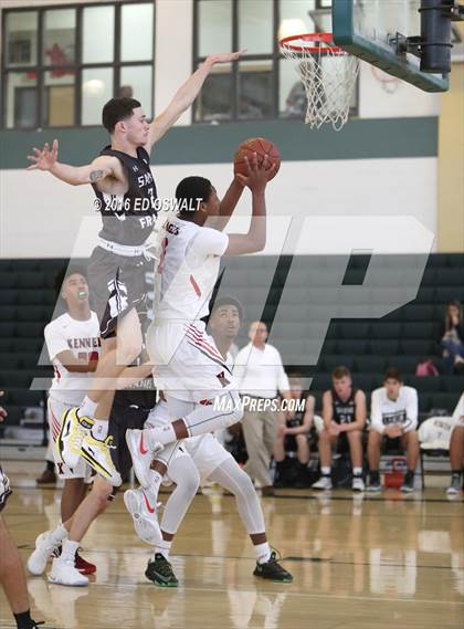 Thumbnail 2 in Kennedy vs. Saint Francis photogallery.