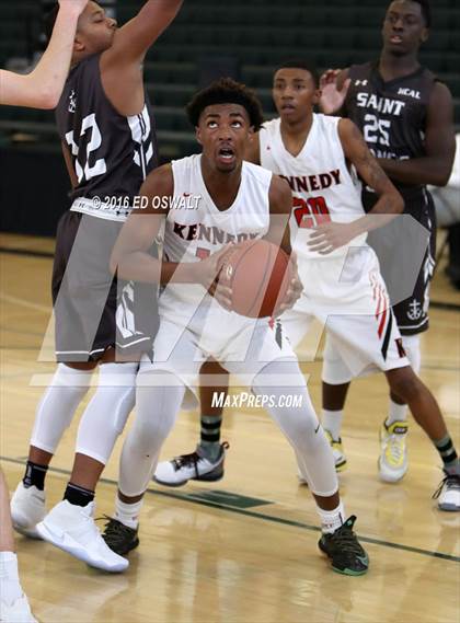 Thumbnail 2 in Kennedy vs. Saint Francis photogallery.