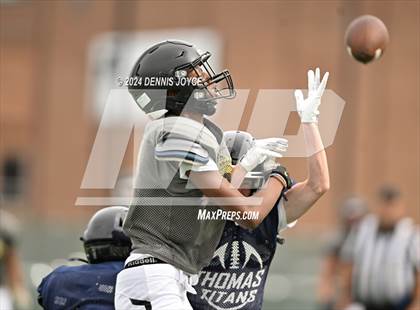 Thumbnail 1 in Webster Thomas @ Rush-Henrietta (Scrimmage) photogallery.