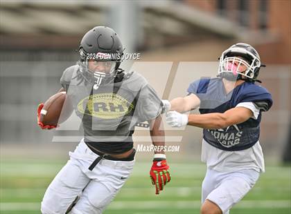Thumbnail 3 in Webster Thomas @ Rush-Henrietta (Scrimmage) photogallery.