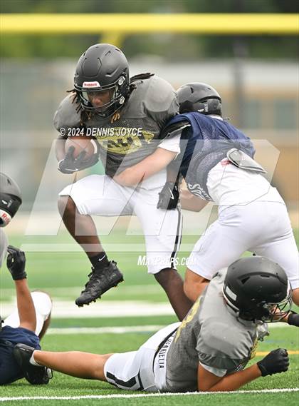 Thumbnail 1 in Webster Thomas @ Rush-Henrietta (Scrimmage) photogallery.
