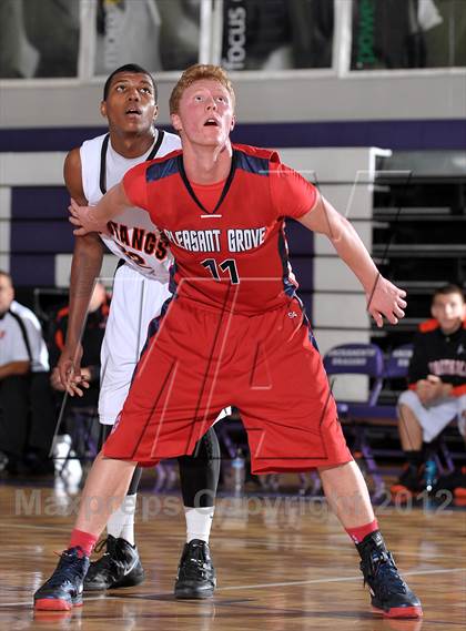 Thumbnail 2 in Pleasant Grove vs. Foothill (St. Hope Elite Hoops Classic) photogallery.