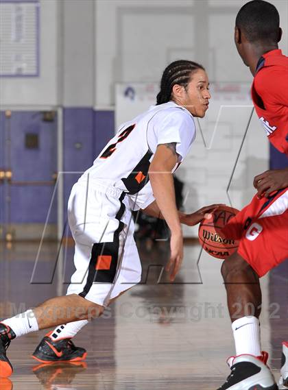 Thumbnail 1 in Pleasant Grove vs. Foothill (St. Hope Elite Hoops Classic) photogallery.