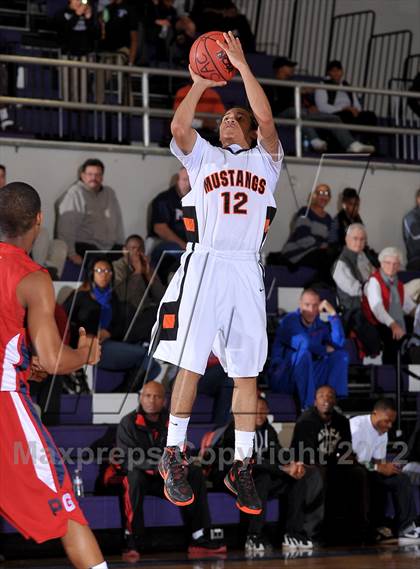 Thumbnail 1 in Pleasant Grove vs. Foothill (St. Hope Elite Hoops Classic) photogallery.
