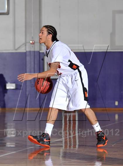 Thumbnail 3 in Pleasant Grove vs. Foothill (St. Hope Elite Hoops Classic) photogallery.
