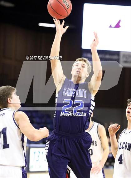 Thumbnail 1 in Creede/Lake City vs. Front Range Baptist  (CHSAA 1A Consolation Semifinal) photogallery.
