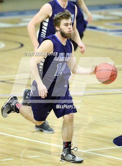 Thumbnail 2 in Creede/Lake City vs. Front Range Baptist  (CHSAA 1A Consolation Semifinal) photogallery.