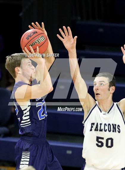 Thumbnail 3 in Creede/Lake City vs. Front Range Baptist  (CHSAA 1A Consolation Semifinal) photogallery.