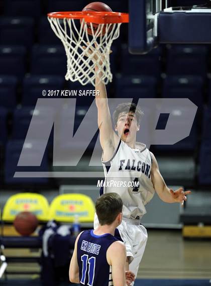 Thumbnail 3 in Creede/Lake City vs. Front Range Baptist  (CHSAA 1A Consolation Semifinal) photogallery.