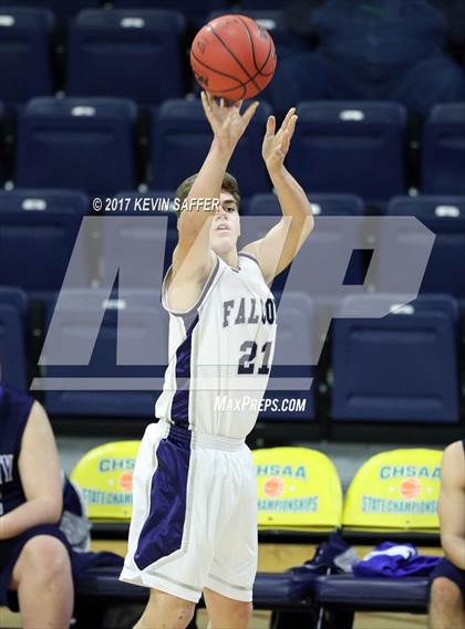 Thumbnail 2 in Creede/Lake City vs. Front Range Baptist  (CHSAA 1A Consolation Semifinal) photogallery.