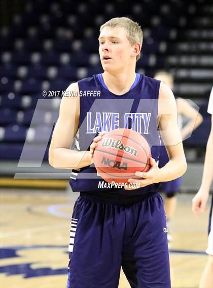 Thumbnail 2 in Creede/Lake City vs. Front Range Baptist  (CHSAA 1A Consolation Semifinal) photogallery.