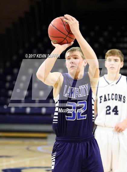 Thumbnail 3 in Creede/Lake City vs. Front Range Baptist  (CHSAA 1A Consolation Semifinal) photogallery.
