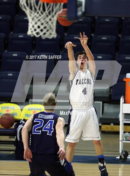 Thumbnail 1 in Creede/Lake City vs. Front Range Baptist  (CHSAA 1A Consolation Semifinal) photogallery.