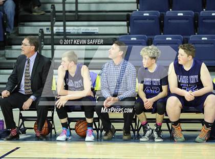 Thumbnail 3 in Creede/Lake City vs. Front Range Baptist  (CHSAA 1A Consolation Semifinal) photogallery.