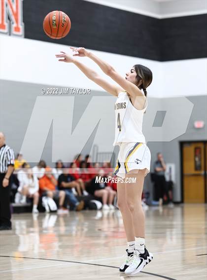 Thumbnail 1 in Weatherford Christian vs Pilot Point (Chicken Express Lady Porcupine Invitational) photogallery.