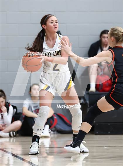 Thumbnail 2 in Weatherford Christian vs Pilot Point (Chicken Express Lady Porcupine Invitational) photogallery.