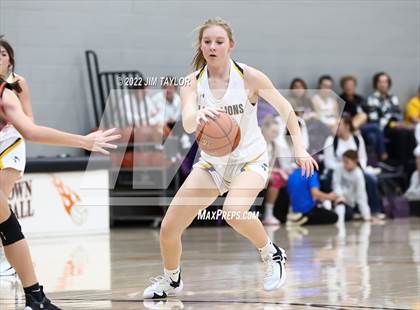 Thumbnail 3 in Weatherford Christian vs Pilot Point (Chicken Express Lady Porcupine Invitational) photogallery.