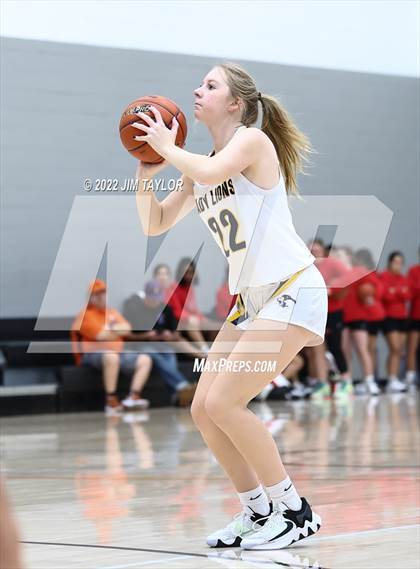 Thumbnail 2 in Weatherford Christian vs Pilot Point (Chicken Express Lady Porcupine Invitational) photogallery.