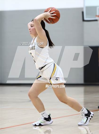 Thumbnail 1 in Weatherford Christian vs Pilot Point (Chicken Express Lady Porcupine Invitational) photogallery.
