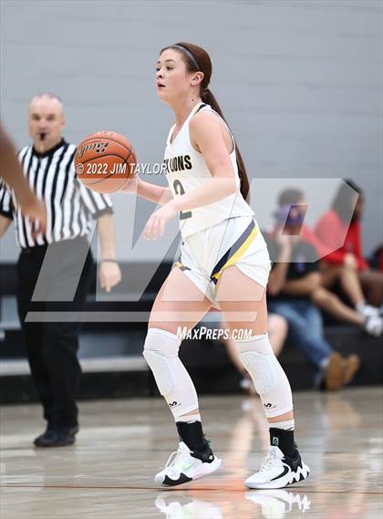 Thumbnail 3 in Weatherford Christian vs Pilot Point (Chicken Express Lady Porcupine Invitational) photogallery.