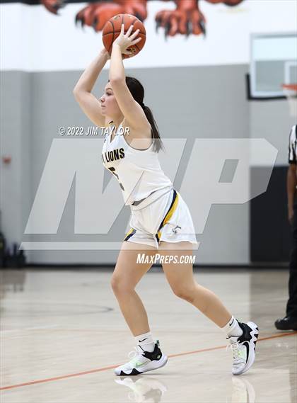 Thumbnail 2 in Weatherford Christian vs Pilot Point (Chicken Express Lady Porcupine Invitational) photogallery.