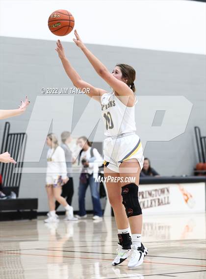 Thumbnail 1 in Weatherford Christian vs Pilot Point (Chicken Express Lady Porcupine Invitational) photogallery.
