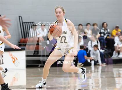 Thumbnail 2 in Weatherford Christian vs Pilot Point (Chicken Express Lady Porcupine Invitational) photogallery.
