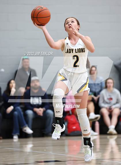 Thumbnail 1 in Weatherford Christian vs Pilot Point (Chicken Express Lady Porcupine Invitational) photogallery.
