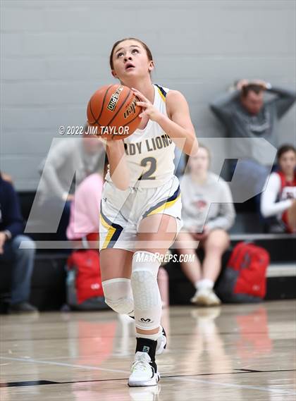 Thumbnail 2 in Weatherford Christian vs Pilot Point (Chicken Express Lady Porcupine Invitational) photogallery.