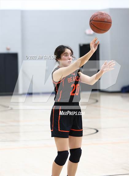 Thumbnail 3 in Weatherford Christian vs Pilot Point (Chicken Express Lady Porcupine Invitational) photogallery.