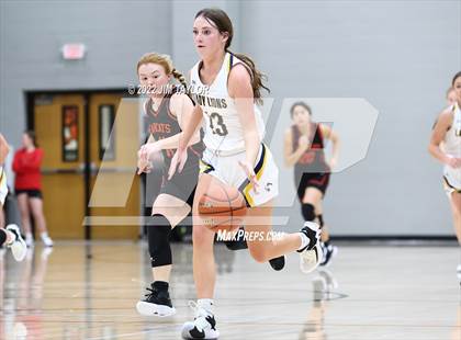 Thumbnail 2 in Weatherford Christian vs Pilot Point (Chicken Express Lady Porcupine Invitational) photogallery.