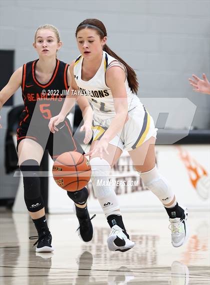 Thumbnail 2 in Weatherford Christian vs Pilot Point (Chicken Express Lady Porcupine Invitational) photogallery.