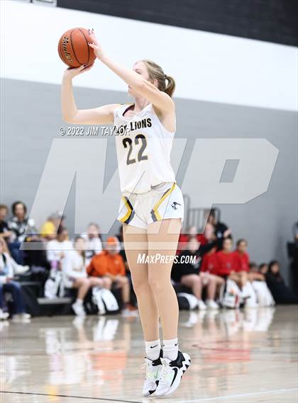 Thumbnail 3 in Weatherford Christian vs Pilot Point (Chicken Express Lady Porcupine Invitational) photogallery.