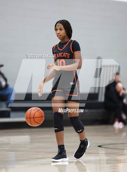Thumbnail 2 in Weatherford Christian vs Pilot Point (Chicken Express Lady Porcupine Invitational) photogallery.