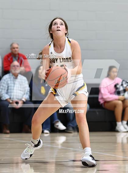 Thumbnail 3 in Weatherford Christian vs Pilot Point (Chicken Express Lady Porcupine Invitational) photogallery.