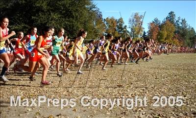 Thumbnail 2 in CIF Cross Country Championships (D1 Girls) photogallery.
