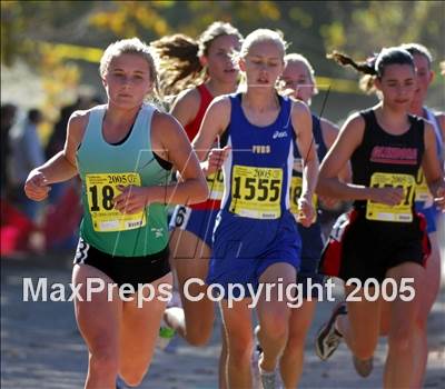Thumbnail 2 in CIF Cross Country Championships (D1 Girls) photogallery.