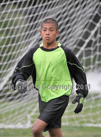 Thumbnail 3 in Sierra Ridge/Rite of Passage @ Sacramento Country Day (CIF SJS D7 Playoffs) photogallery.