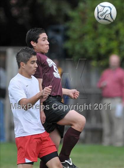 Thumbnail 2 in Sierra Ridge/Rite of Passage @ Sacramento Country Day (CIF SJS D7 Playoffs) photogallery.