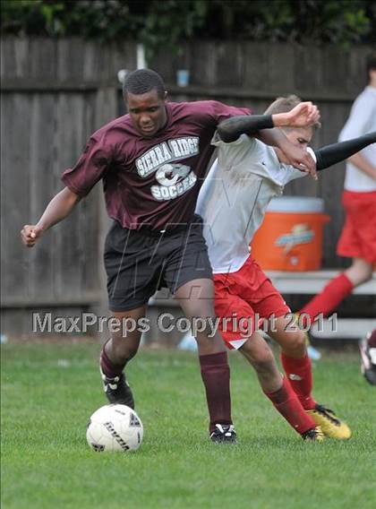 Thumbnail 1 in Sierra Ridge/Rite of Passage @ Sacramento Country Day (CIF SJS D7 Playoffs) photogallery.