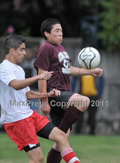 Thumbnail 1 in Sierra Ridge/Rite of Passage @ Sacramento Country Day (CIF SJS D7 Playoffs) photogallery.