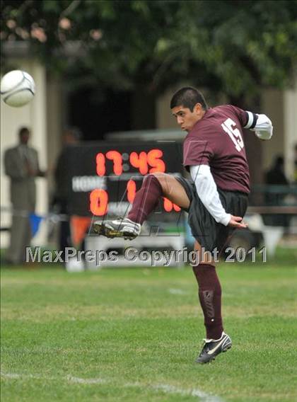 Thumbnail 3 in Sierra Ridge/Rite of Passage @ Sacramento Country Day (CIF SJS D7 Playoffs) photogallery.
