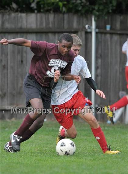 Thumbnail 3 in Sierra Ridge/Rite of Passage @ Sacramento Country Day (CIF SJS D7 Playoffs) photogallery.