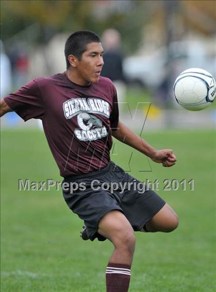 Thumbnail 3 in Sierra Ridge/Rite of Passage @ Sacramento Country Day (CIF SJS D7 Playoffs) photogallery.