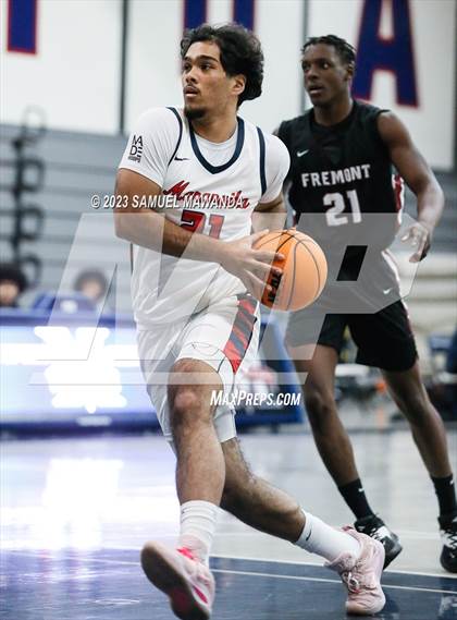 Thumbnail 2 in Maranatha vs  Fremont (21st Annual Rose City Roundball Classic) photogallery.