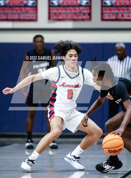 Thumbnail 2 in Maranatha vs  Fremont (21st Annual Rose City Roundball Classic) photogallery.
