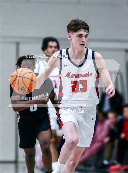 Thumbnail 3 in Maranatha vs  Fremont (21st Annual Rose City Roundball Classic) photogallery.