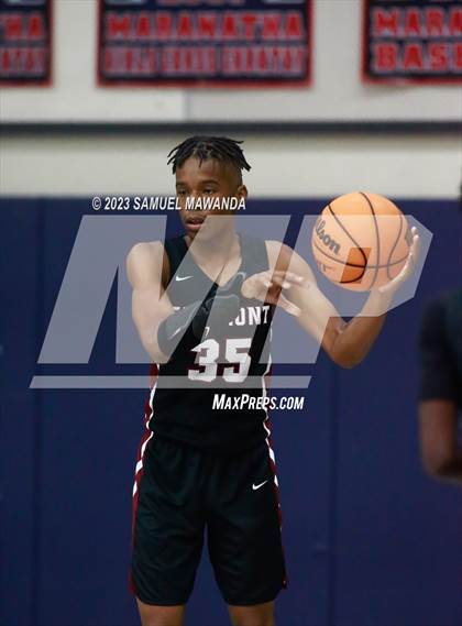 Thumbnail 2 in Maranatha vs  Fremont (21st Annual Rose City Roundball Classic) photogallery.