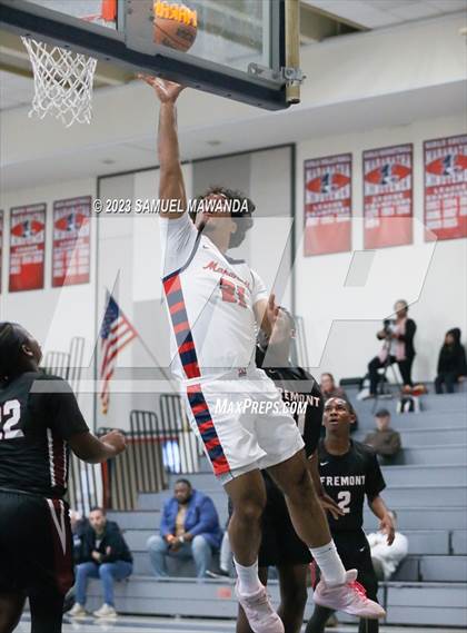 Thumbnail 3 in Maranatha vs  Fremont (21st Annual Rose City Roundball Classic) photogallery.